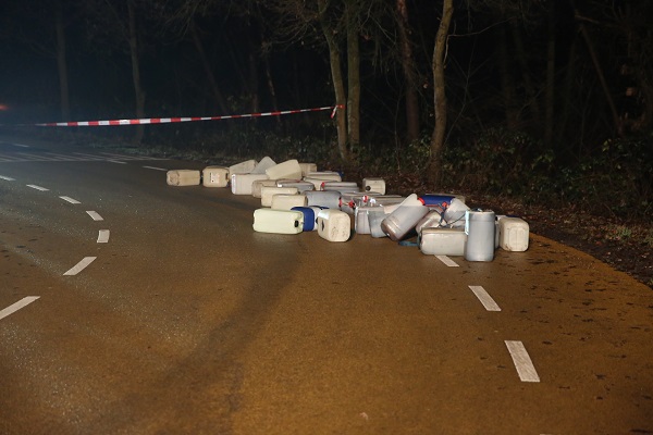 53 vaten met chemisch afval gedumpt in Bergen op Zoom