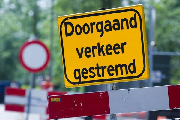 Oudemolensedijk in Fijnaart drie weken dicht door wegwerkzaamheden