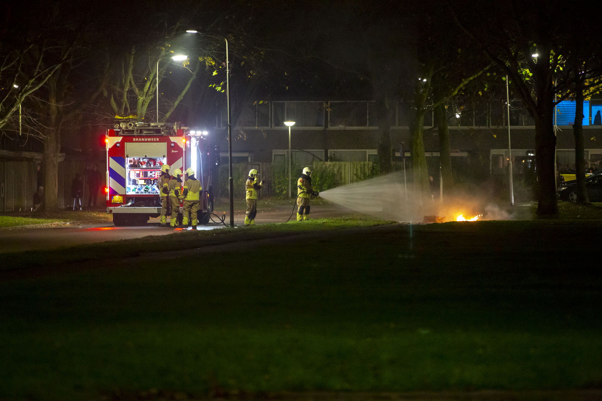 Meerdere vuurwerkincidenten in Roosendaalse wijk Langdonk, politie grijpt in