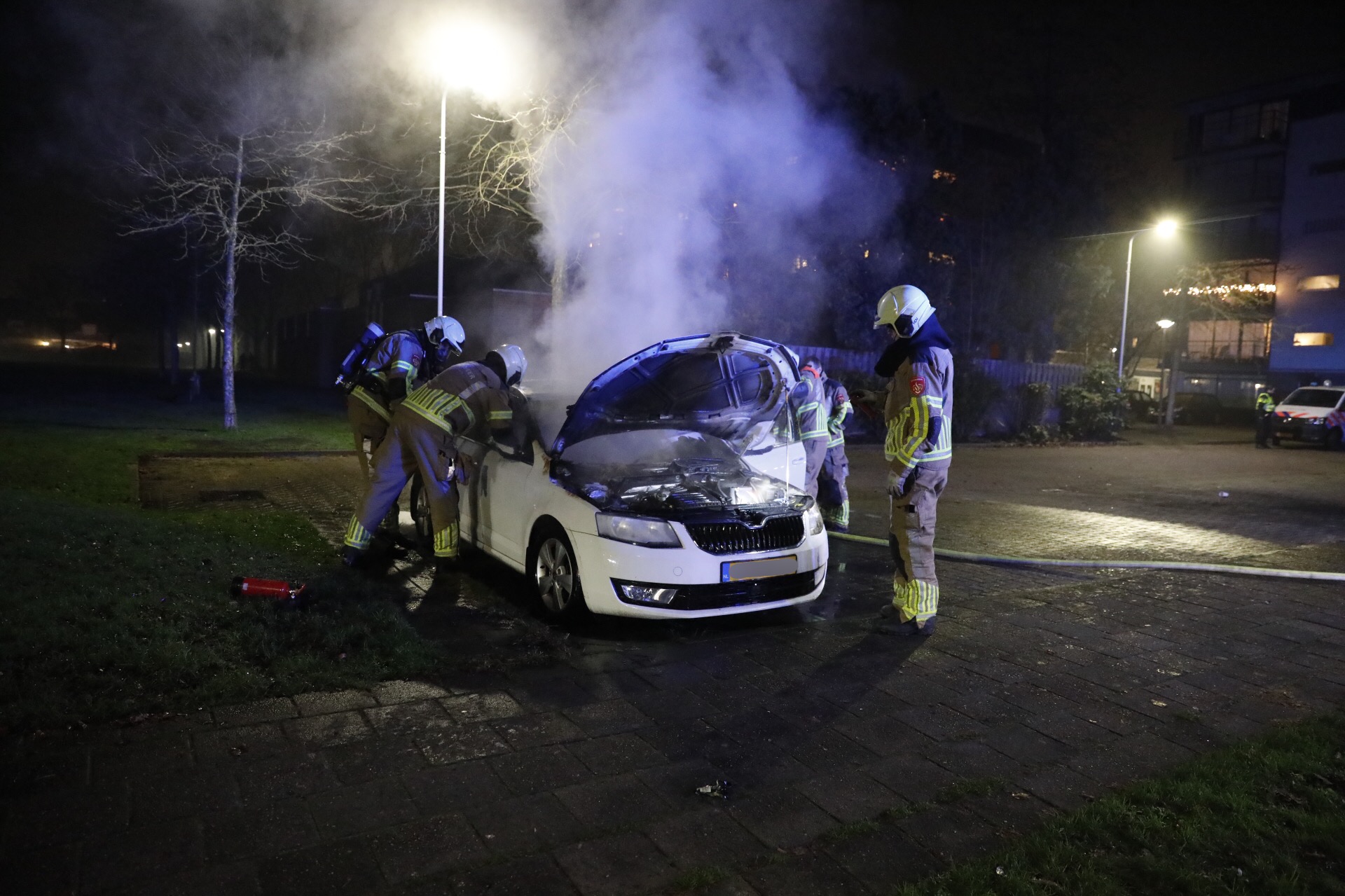 Weer een autobrand in Langdonk in Roosendaal