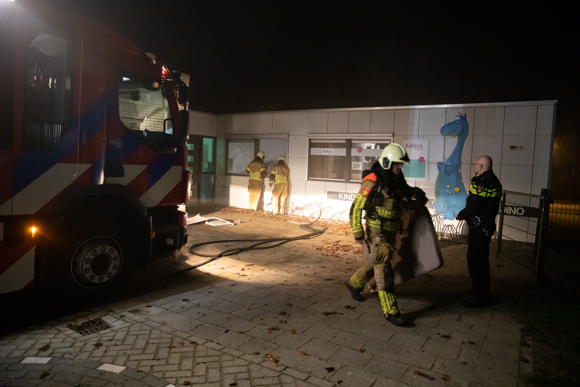 Opnieuw ongeregeldheden in Roosendaal: brand bij kinderopvang