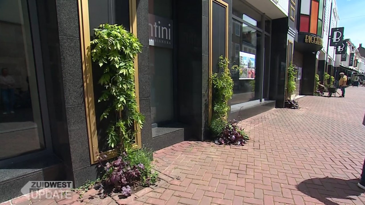 Binnenstad Roosendaal wordt langzaamaan groener