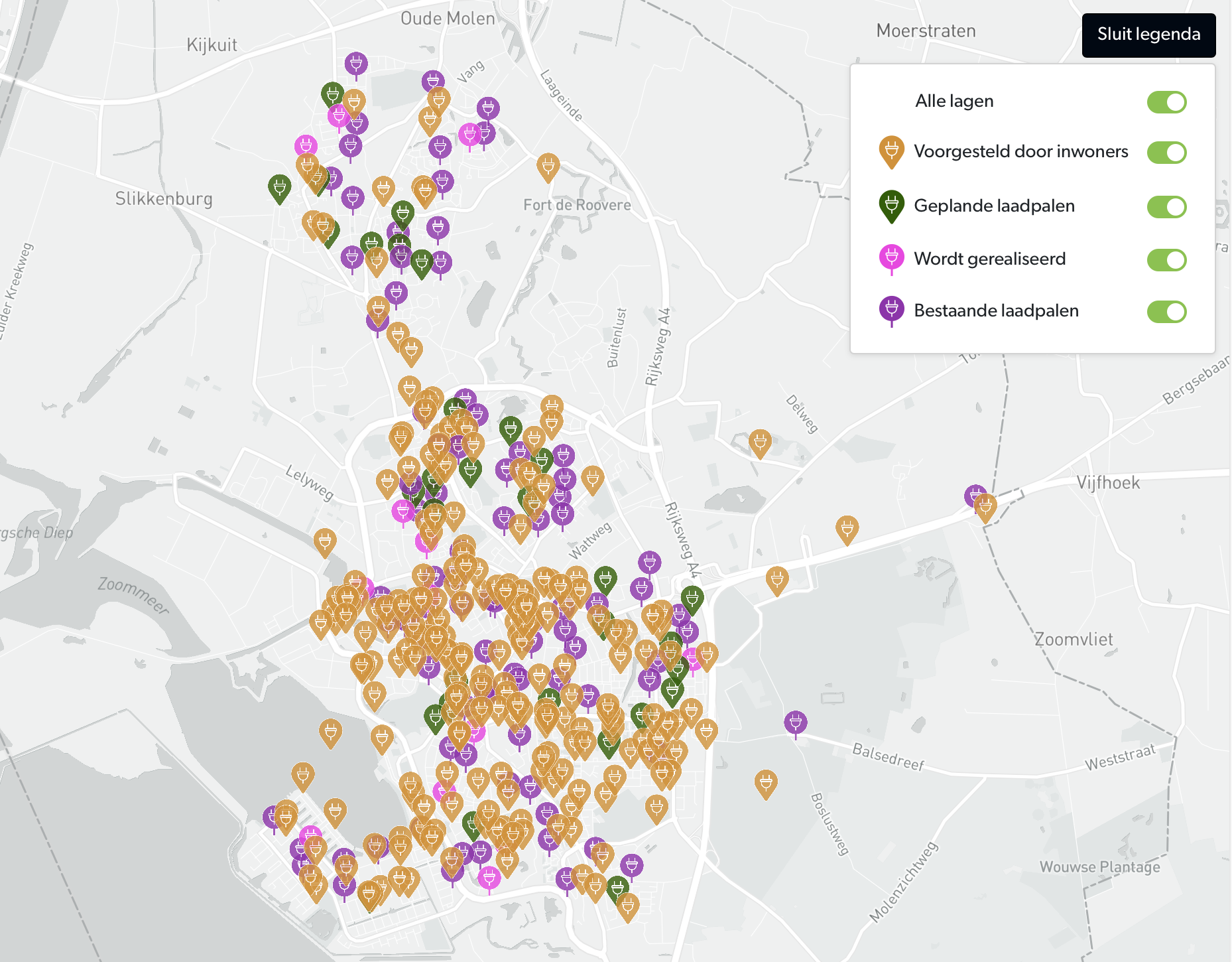 Gemeente Bergen op Zoom vraagt inwoners mee te denken over plaats van