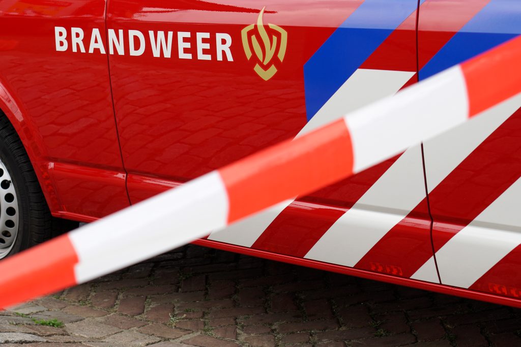 Brand in bedrijf aan Logistic Boulevard in Klundert