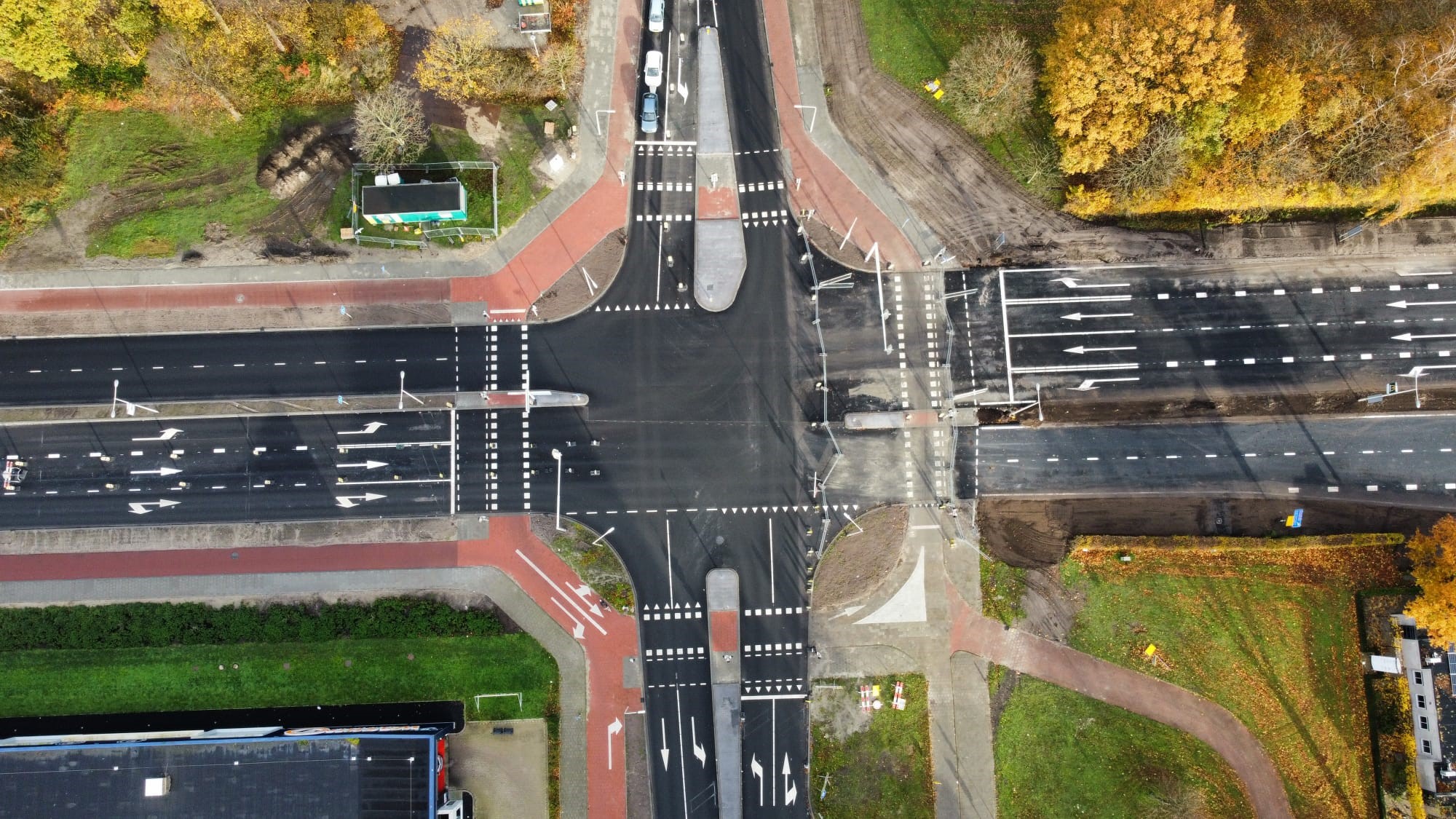 Rooseveltlaan in Bergen op Zoom is vier dagen eerder dan gepland weer open