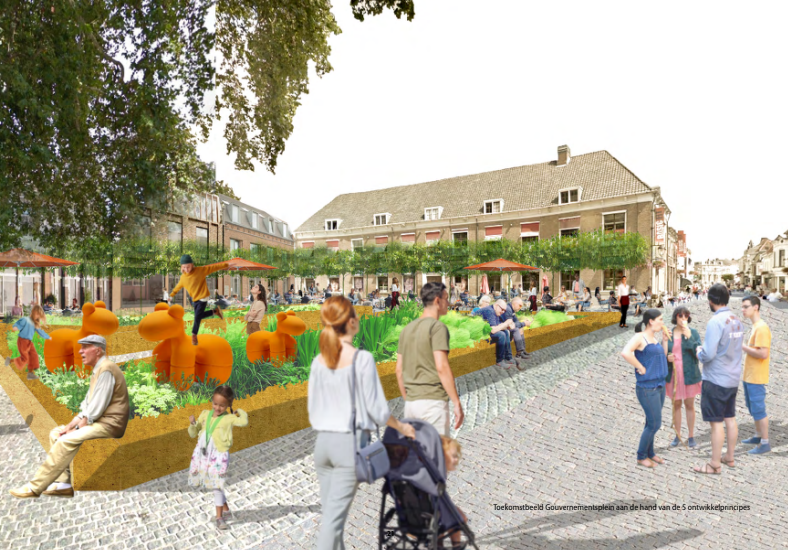 Ook horeca Gouvernementsplein betaalt hoogste precariotarief voor terrassen