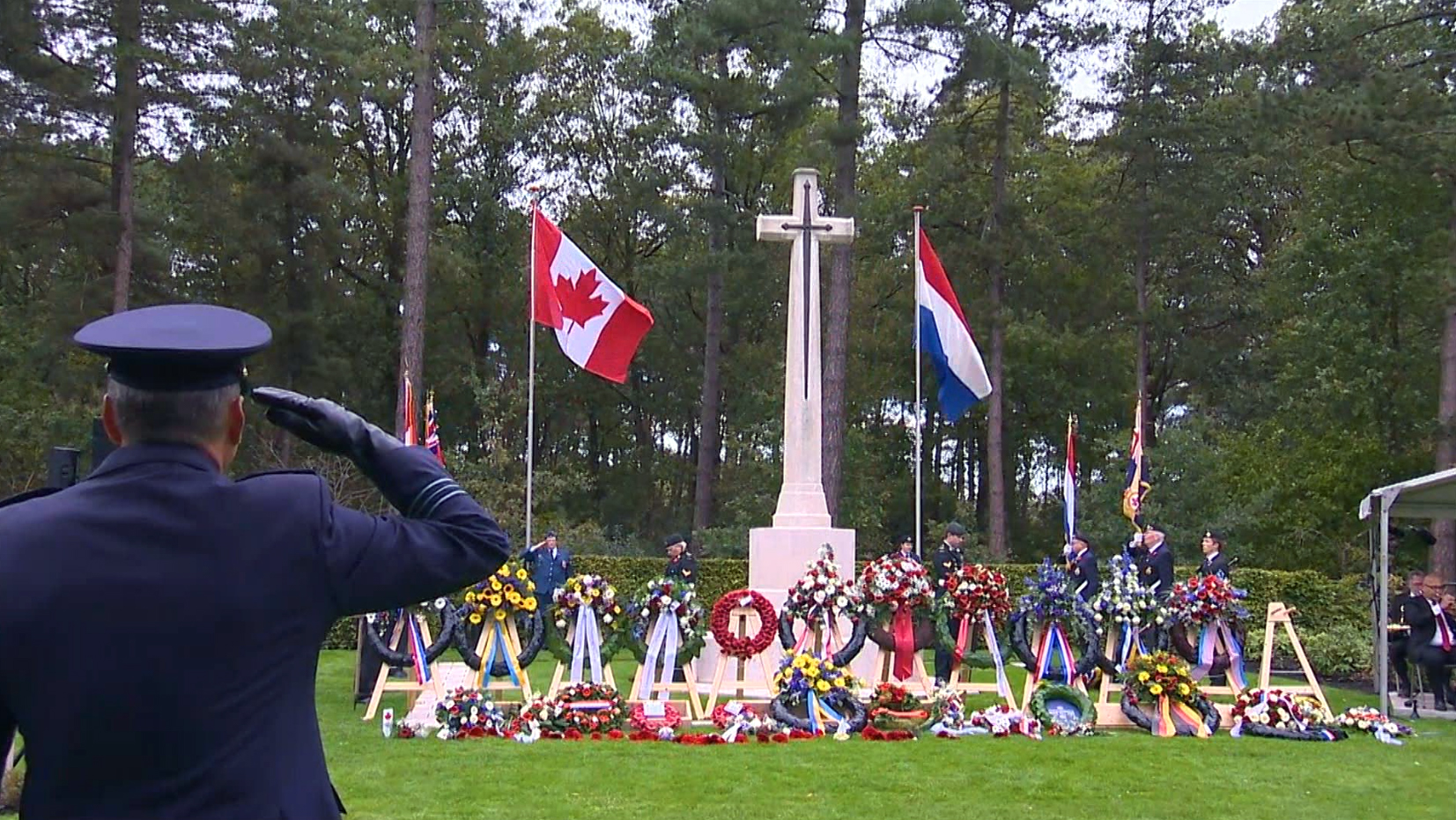 Herdenking Canadese oorlogsslachtoffers live op ZuidWest TV