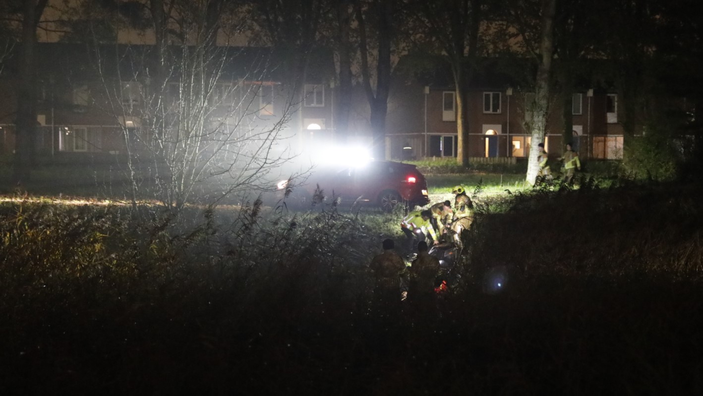 Geen persoon te water gevonden, wel een gestolen scooter