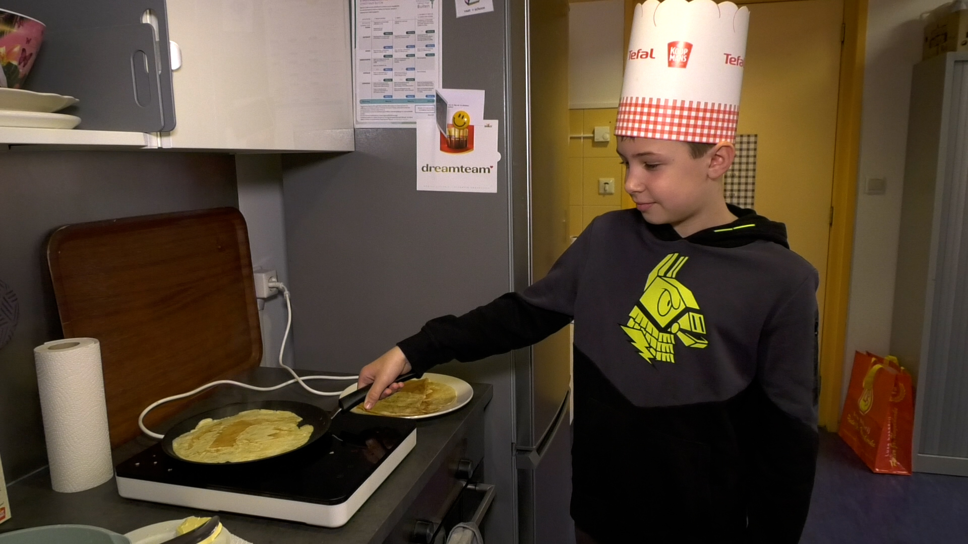 Bassischool viert Nationale Pannenkoekdag week later: ‘Dag bleek verzet!’
