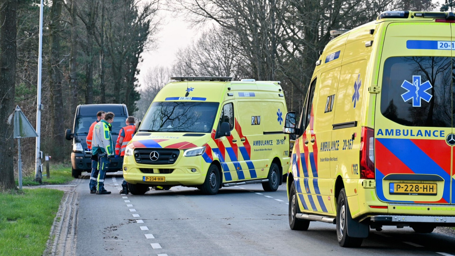 Bromfietser ernstig gewond na aanrijding met landbouwvoertuig bij Achtmaal