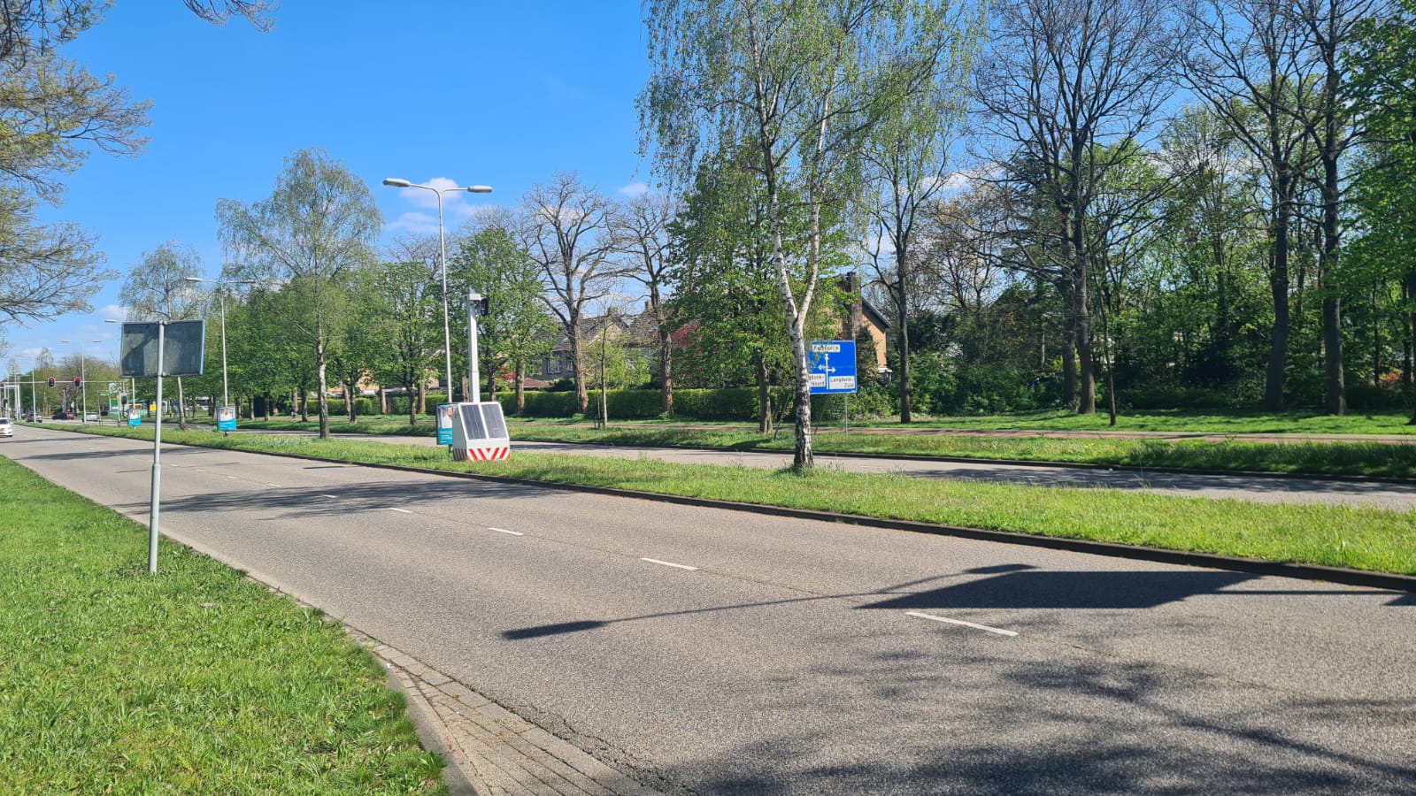 Let op: flexflitspaal geplaatst in Roosendaal