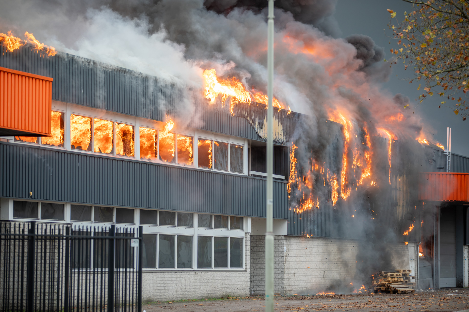 brand loods stepvelden roosendaal