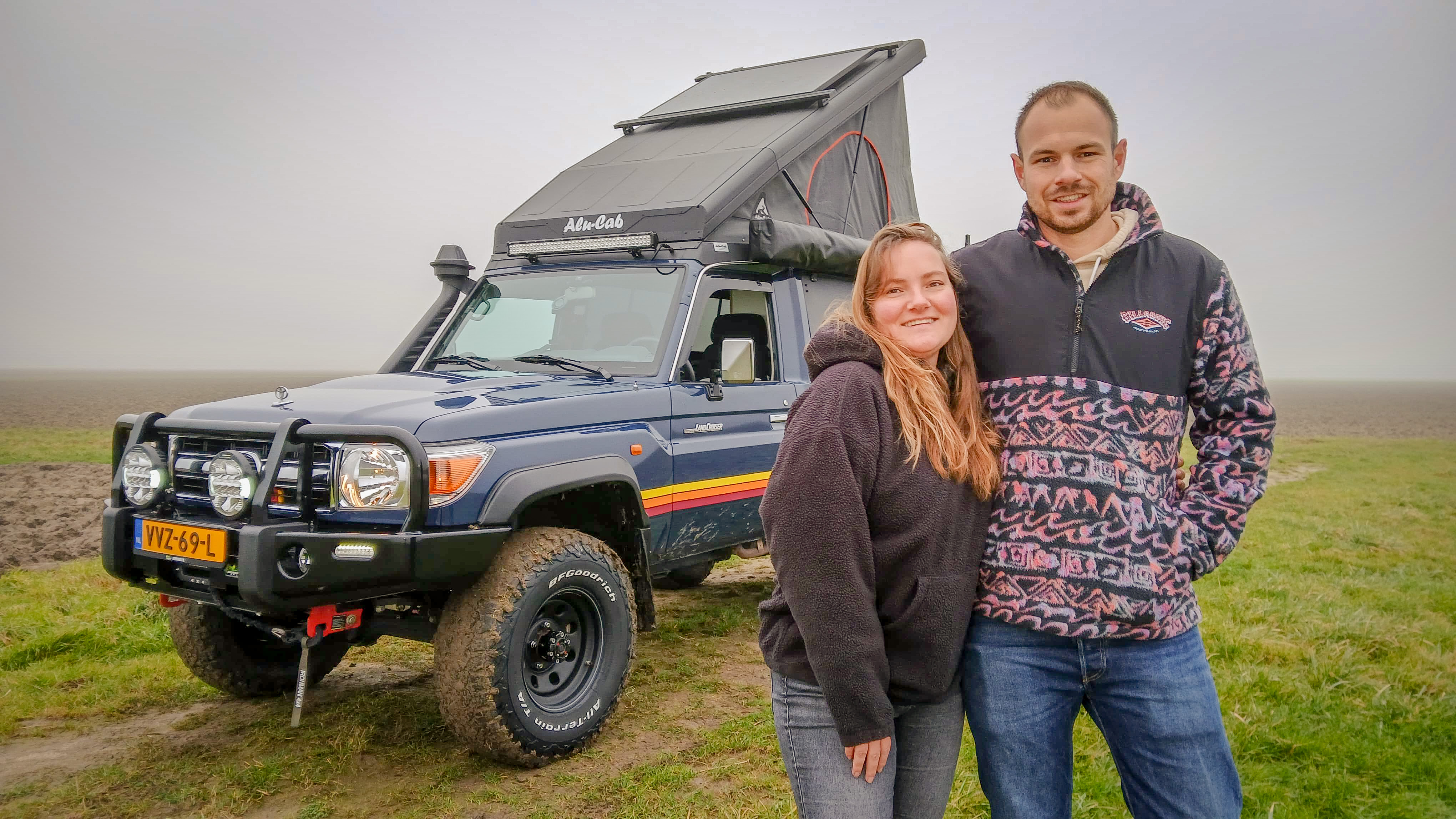 Irene en Jasper gaan de wereld ontdekken vanuit een 4x4: 'We willen mensen uit hun bubbel trekken'