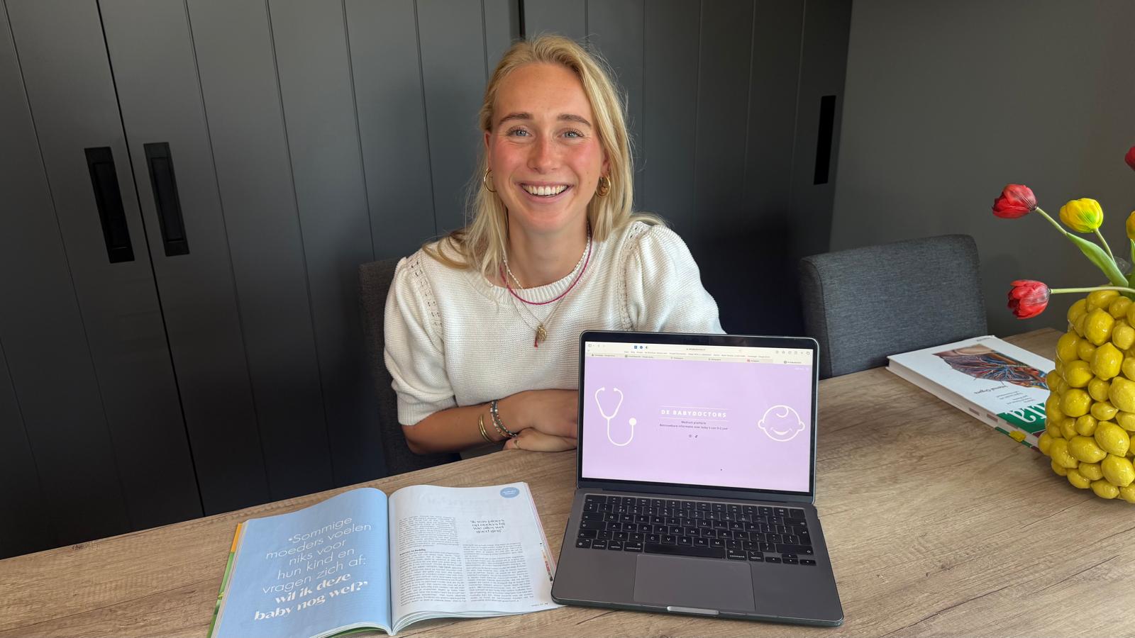 Alysha beantwoordt op TikTok vragen van kersverse ouders over hun baby