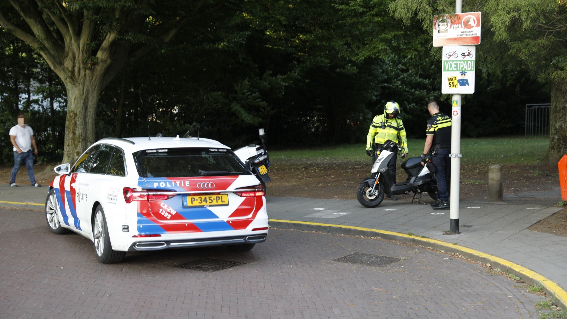 Achtervolging in Roosendaal eindigt met arrestatie bij Tussenpaadje