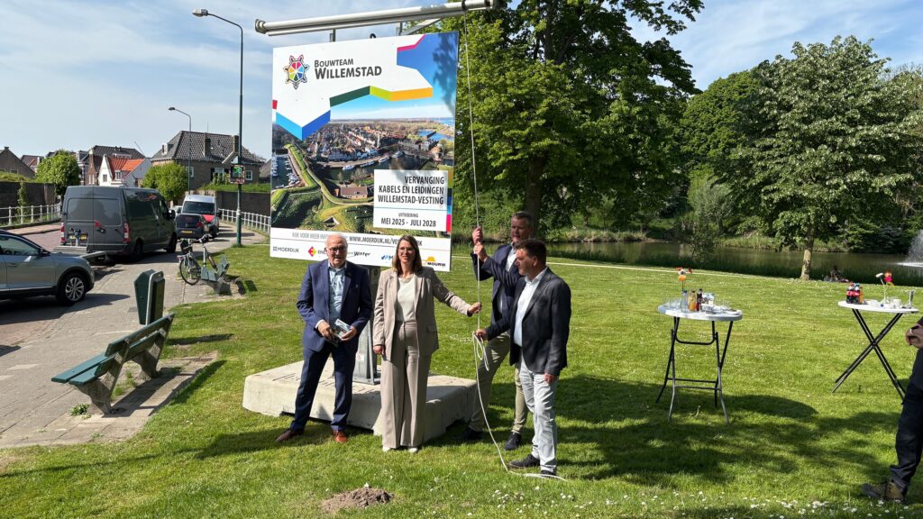 Willemstad drie jaar op de schop: (ondergrondse) infrastructuur wordt aangepakt