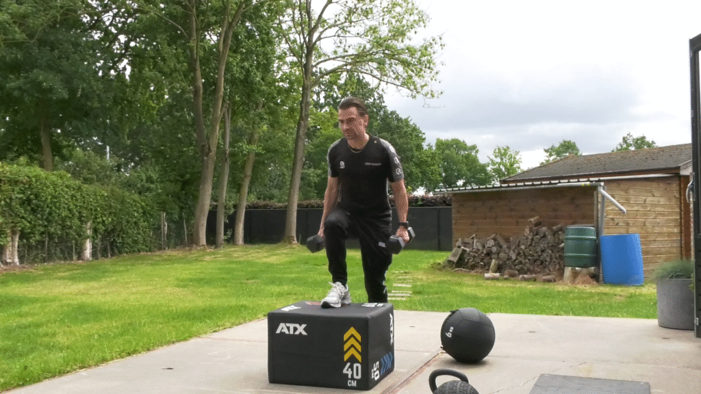 In de Sporttuin van Ronnie worden mensen fit in de buitenlucht