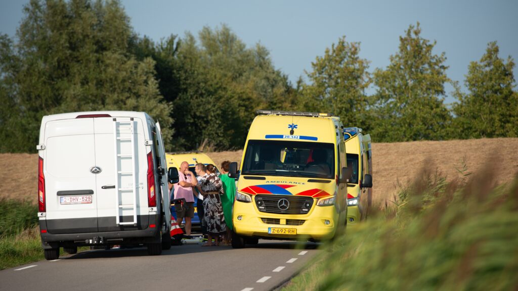 Scooterrijder overleden na ongeval op Koningsweg bij Scherpenisse