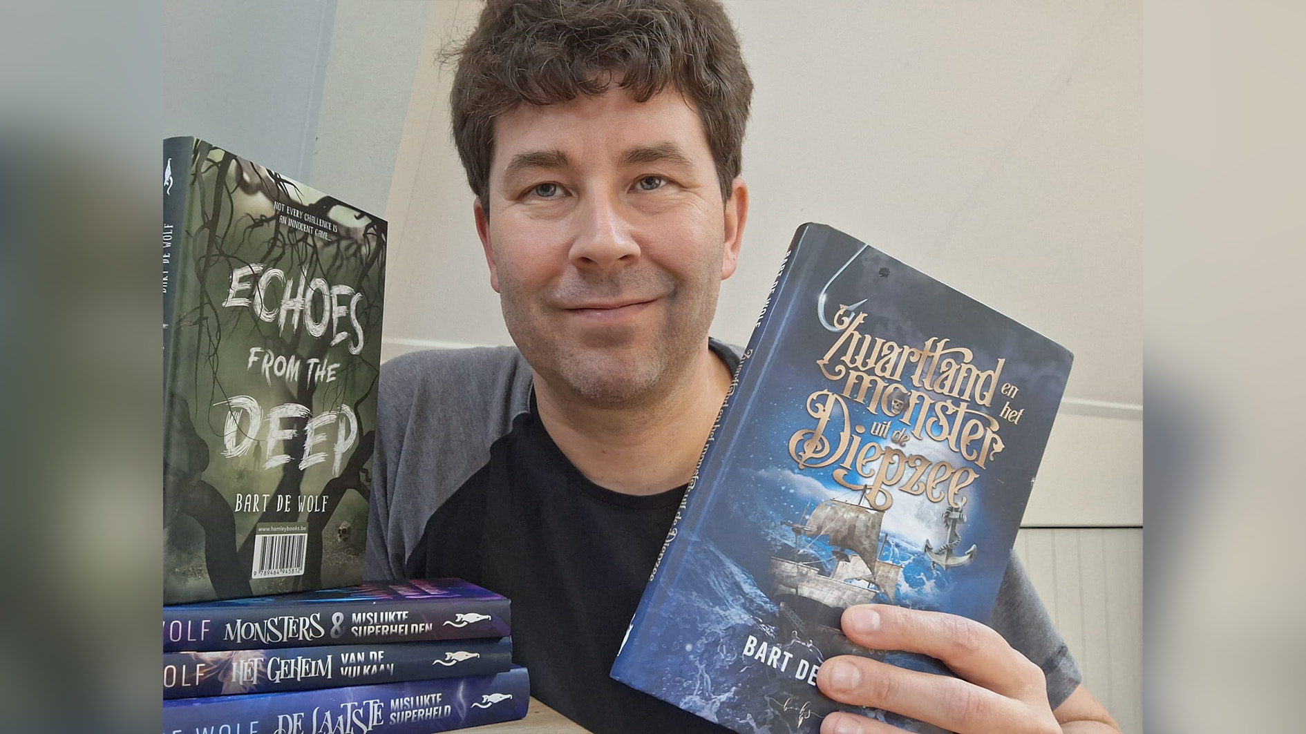 Dierenarts ook succesvol als kinderboekenschrijver: ‘Speel met goed en kwaad door elkaar’