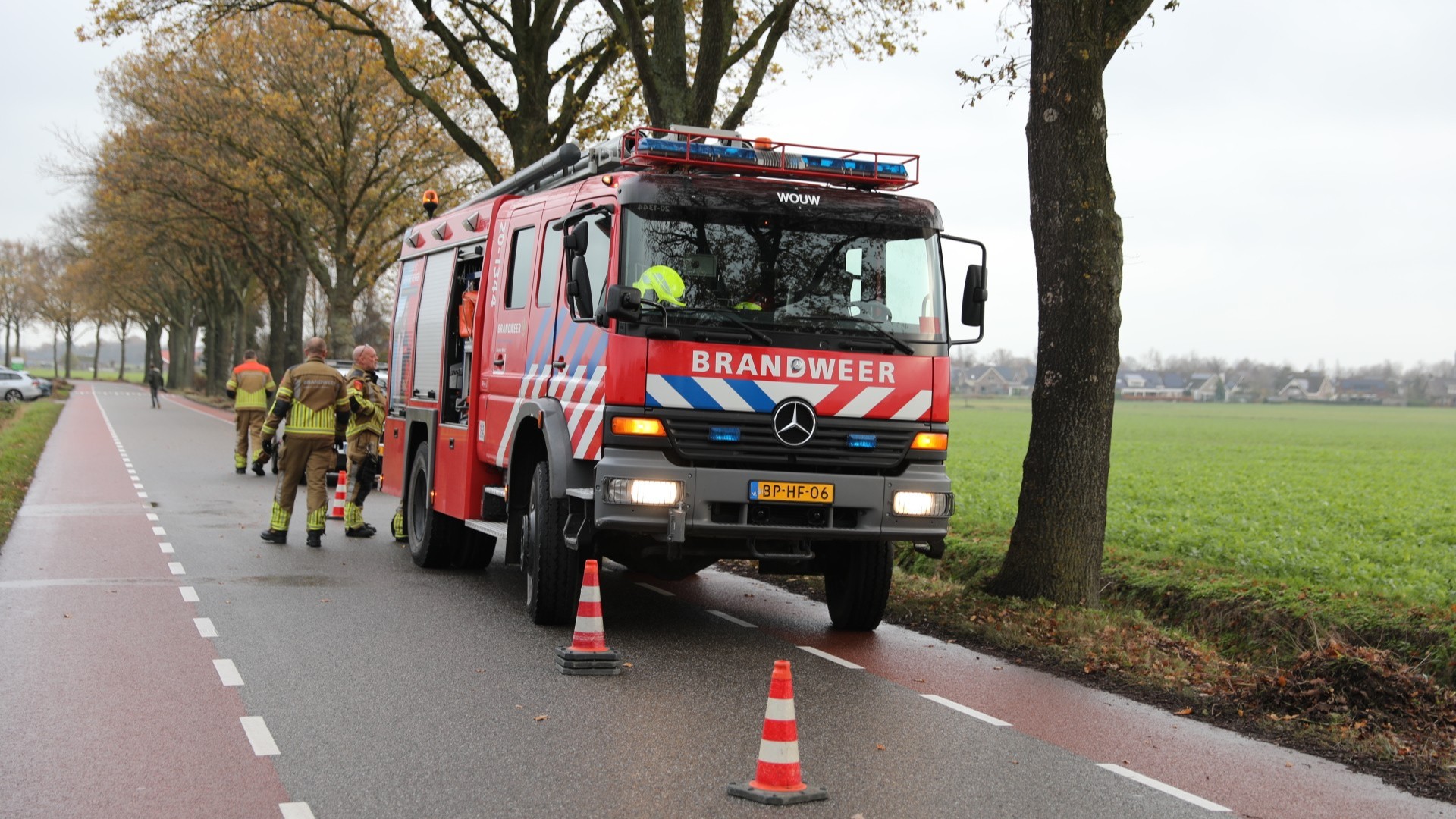 Vat met onbekende inhoud aangetroffen langs Boerenweg