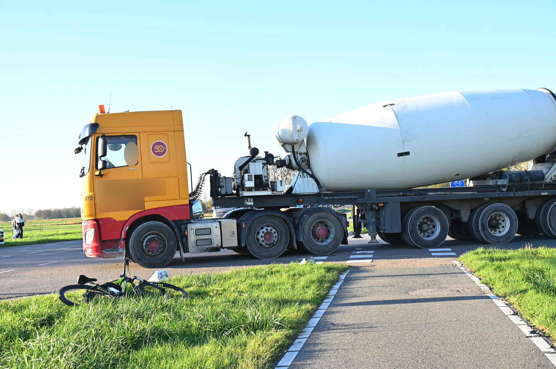 Fietsster gewond na ongeval op Boutweg