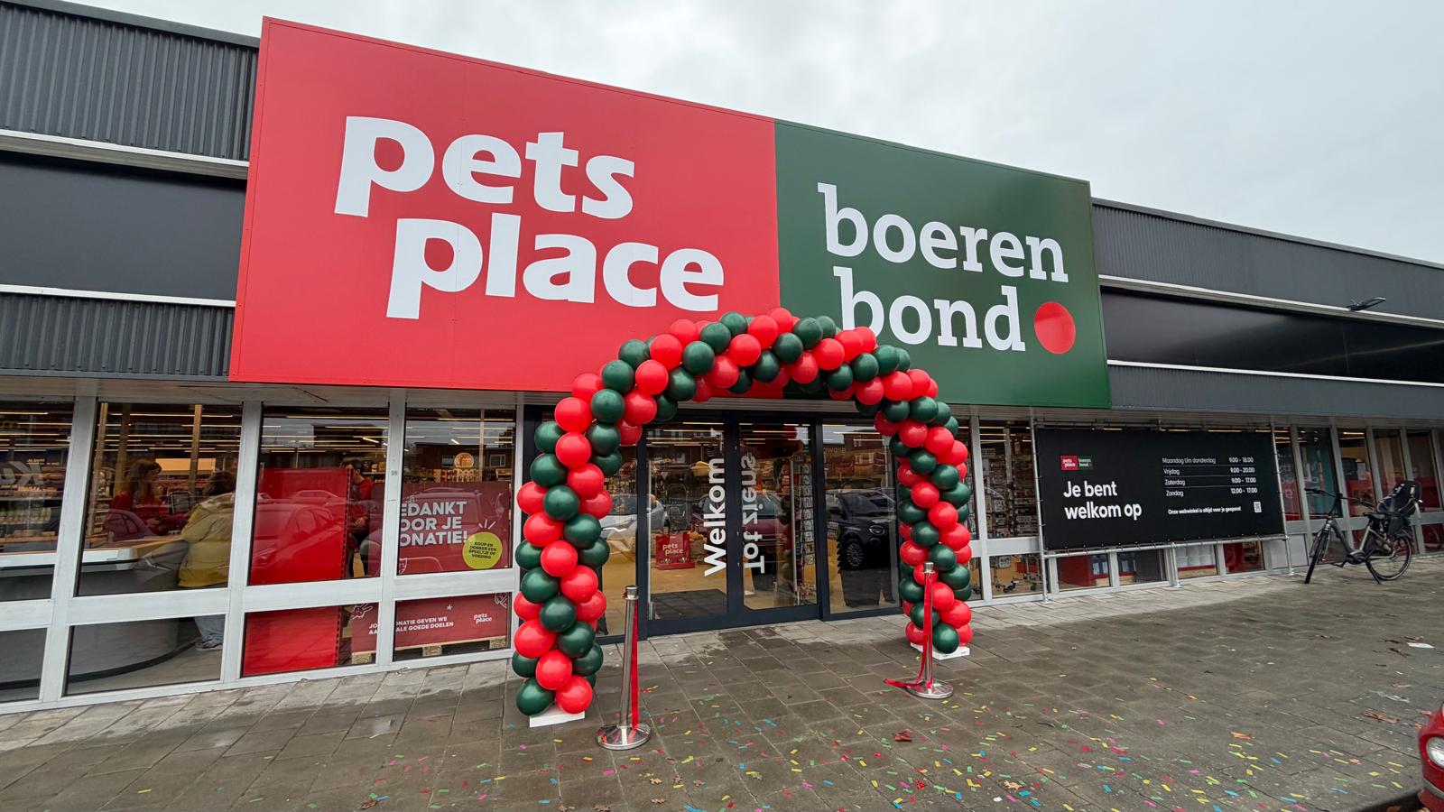 Gigantisch nieuwe Pets Place Boerenbond in Bergen op Zoom