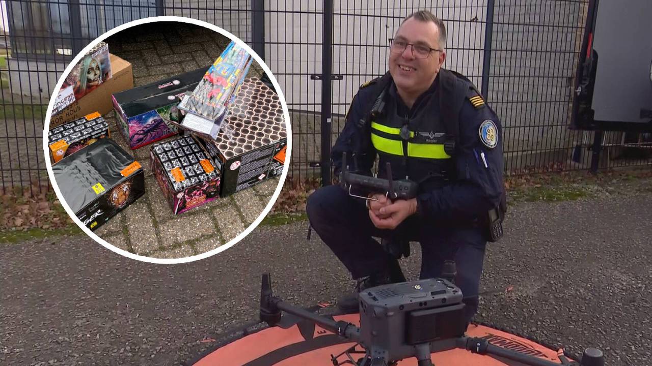 Politie spoort vuurwerkkopers op bij Belgische grens met drones