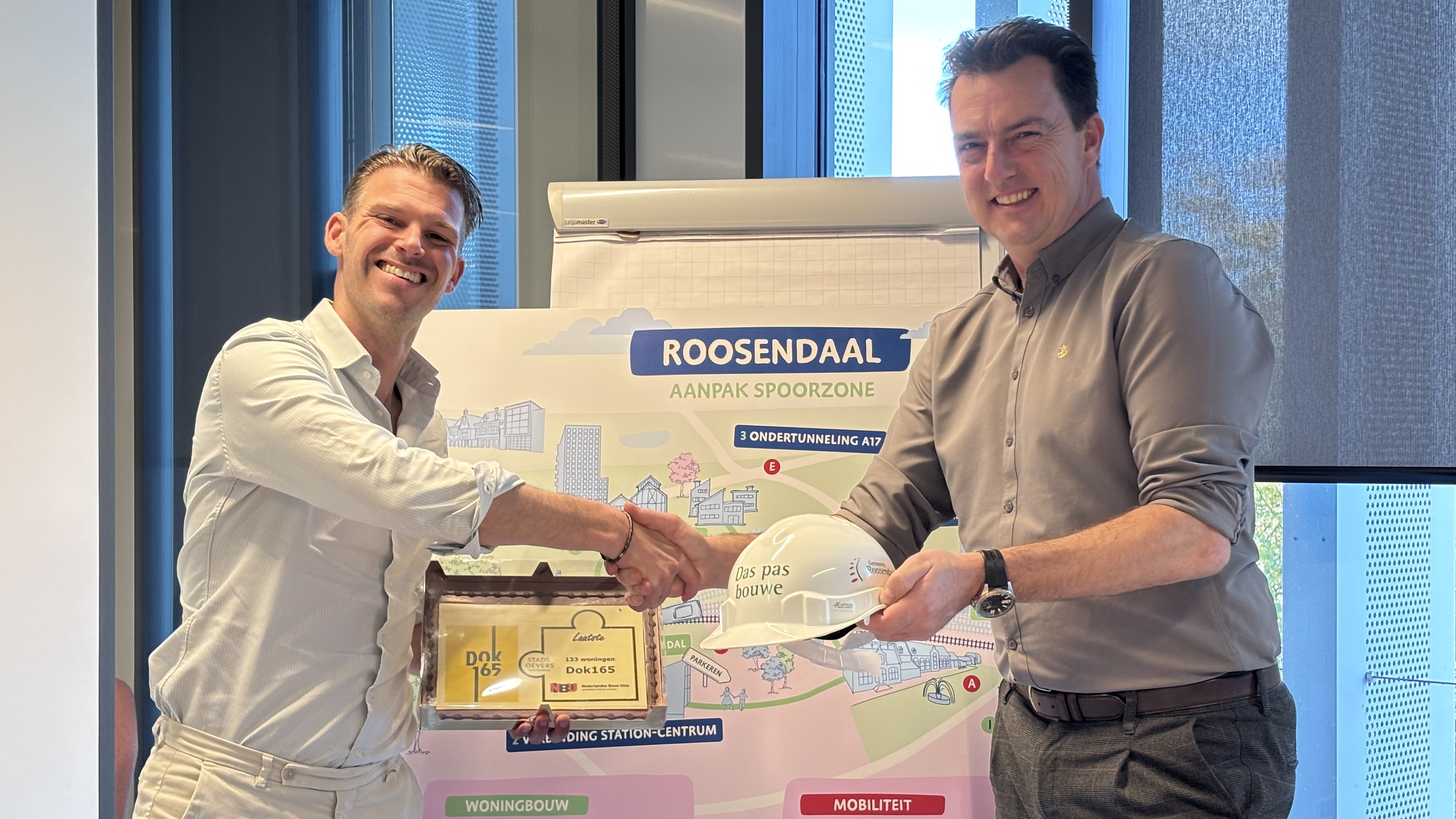 DOK165 vormt laatste deel van Roosendaalse Stadsoevers, met 133 luxe koopwoningen