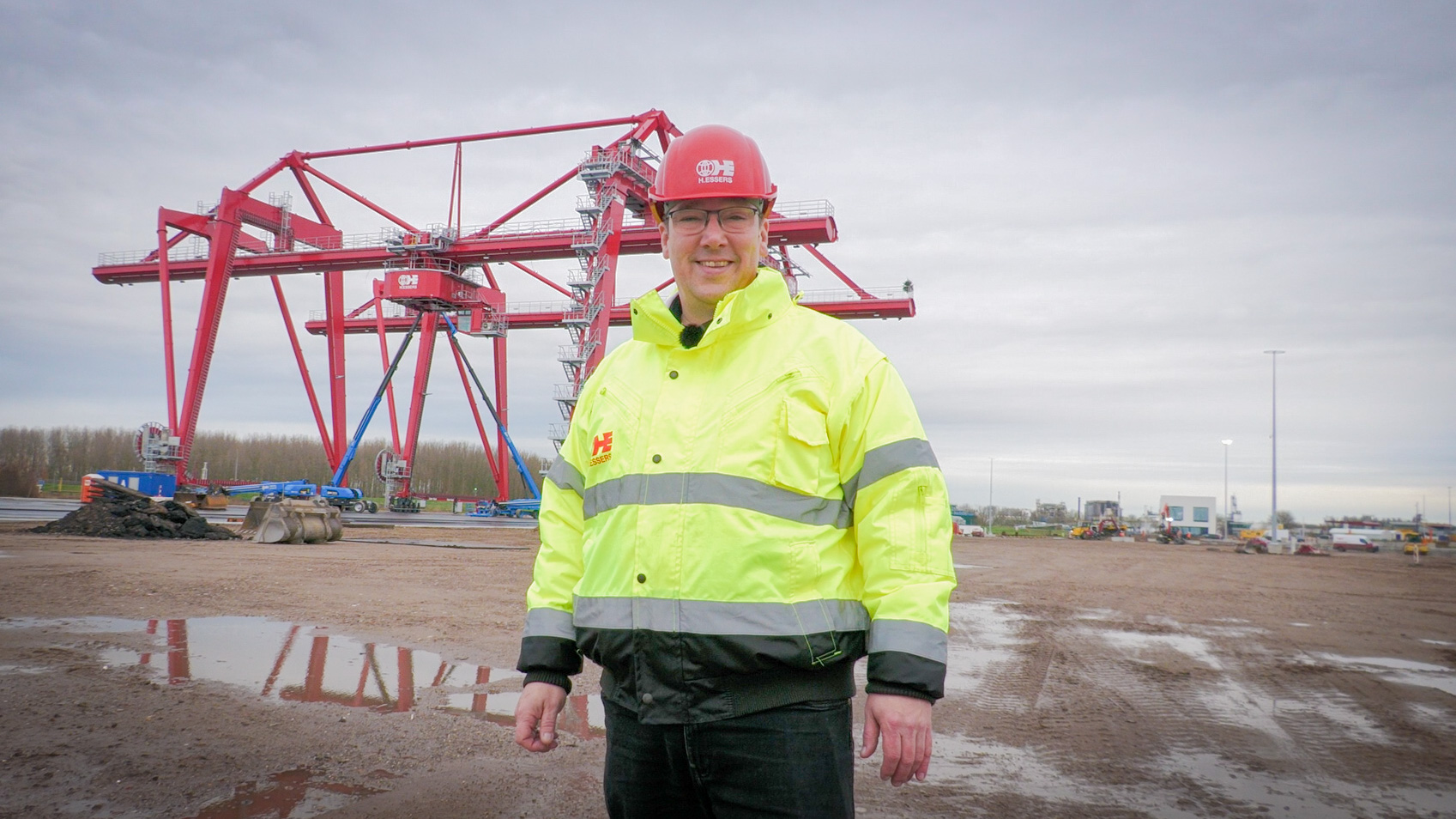 Nieuwe containerterminal Bergen op Zoom bijna klaar