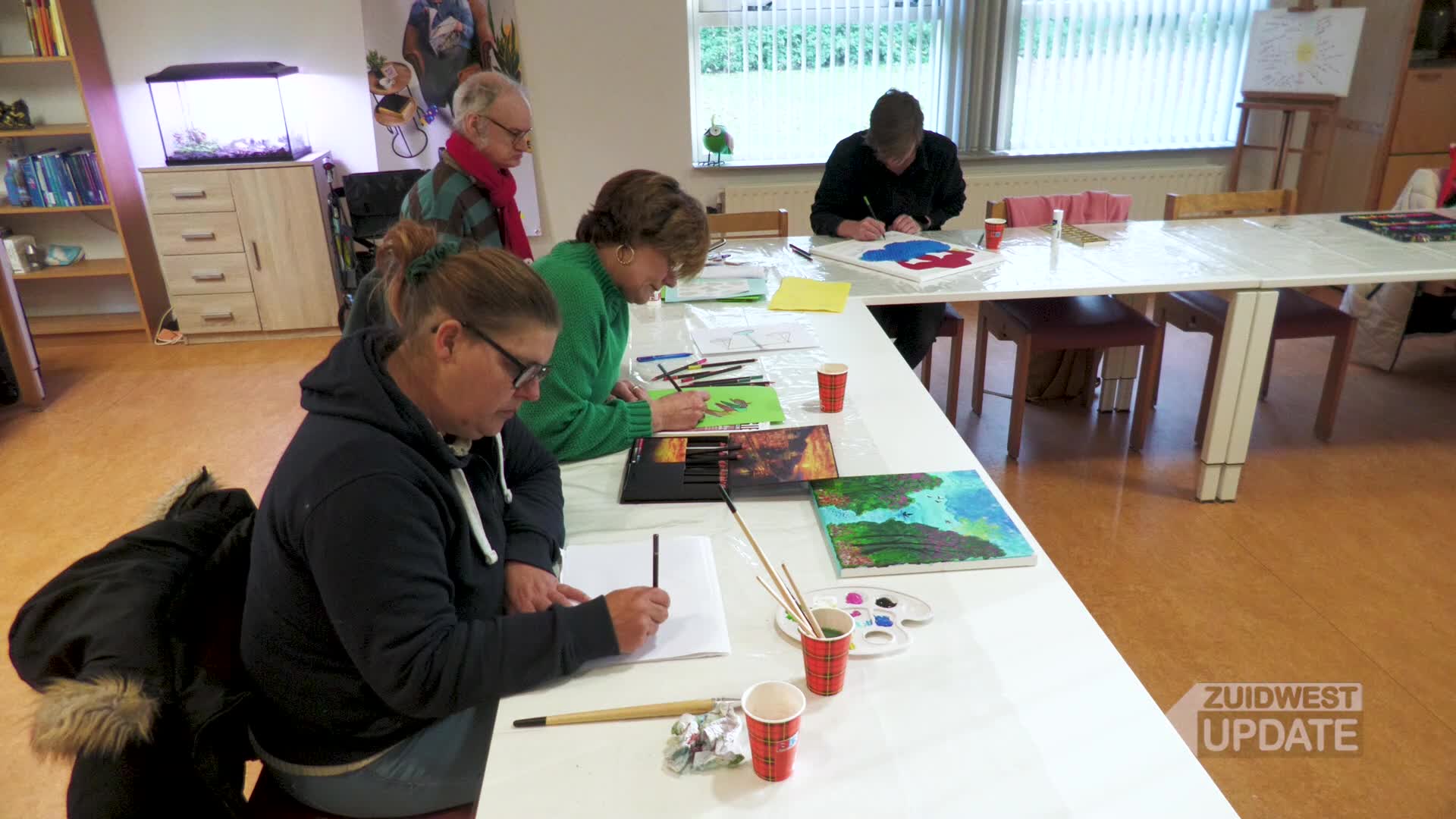 Hoe mensen creativiteit gebruiken in het herstelproces met de creatieve cursus Verbeeld je Kracht