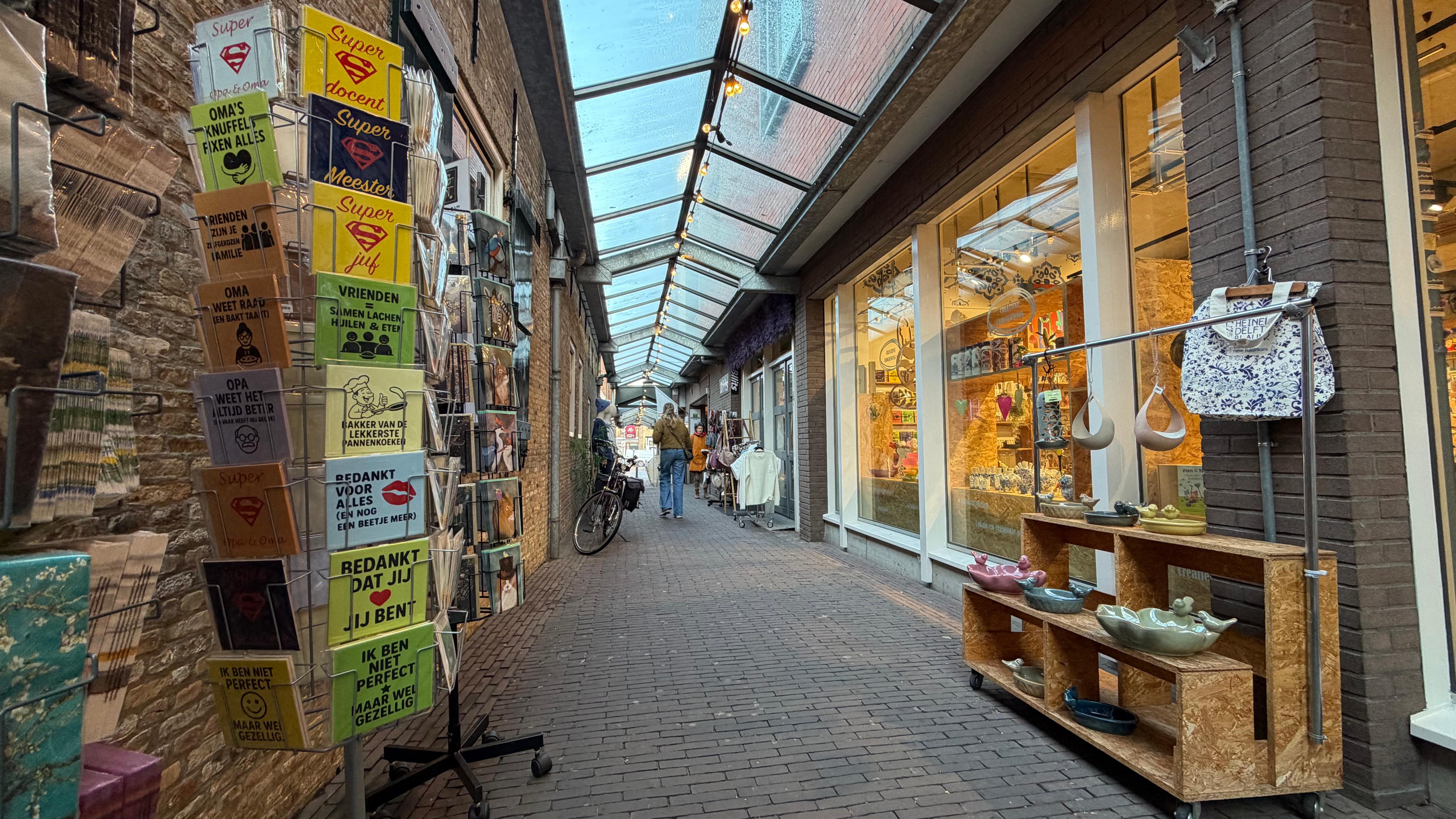 Ondernemers strijden voor behoud overkapping Ambachtsgang: 'Het is niet zomaar een overkapping'