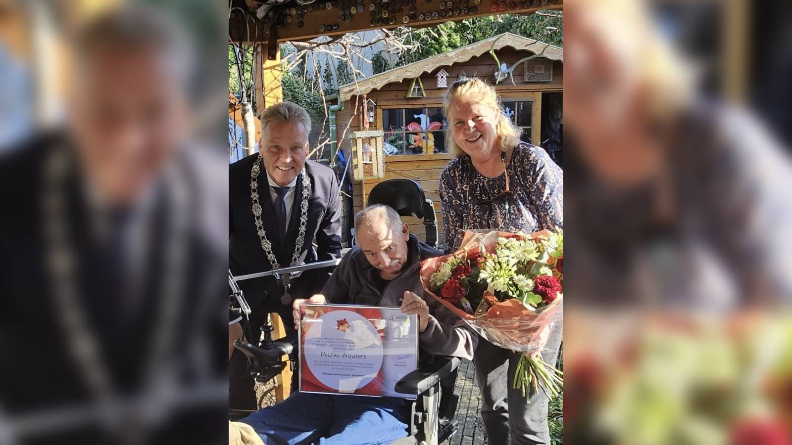 Roosendaal eert Michel Wouters met Roosenspeld