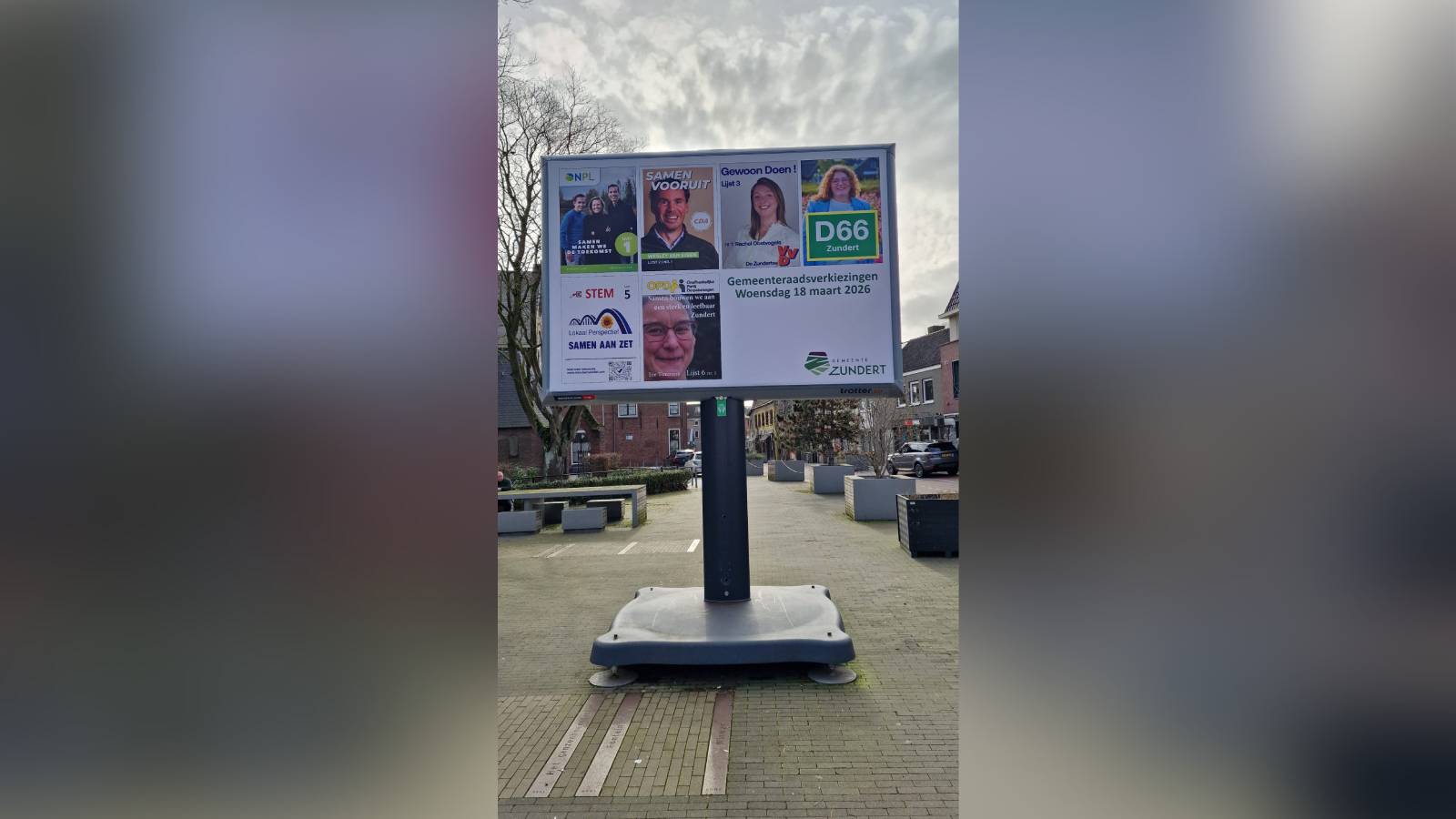 Nu wél de juiste VVD-posters in Zundert: ‘Heel fijn dat ze terug zijn’