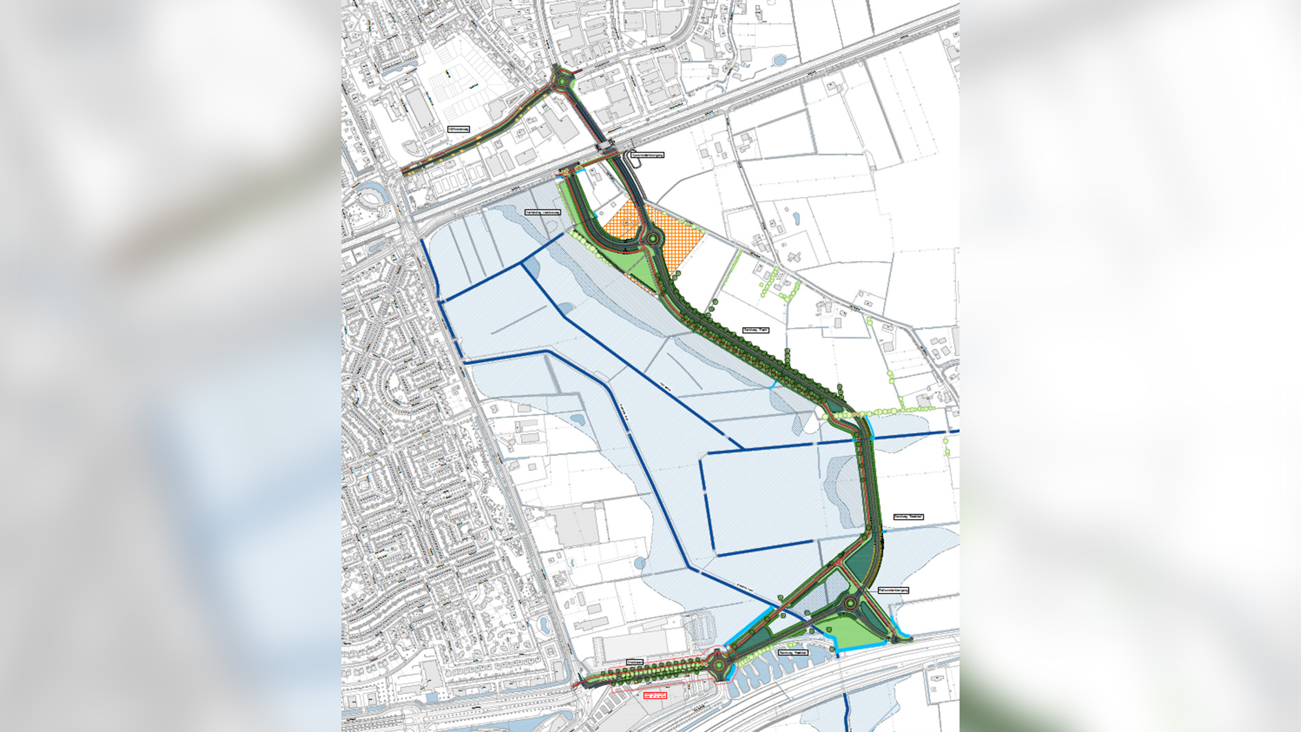 Oostelijke randweg en tunnel onder het spoor Etten-Leur heeft meer onderzoek nodig