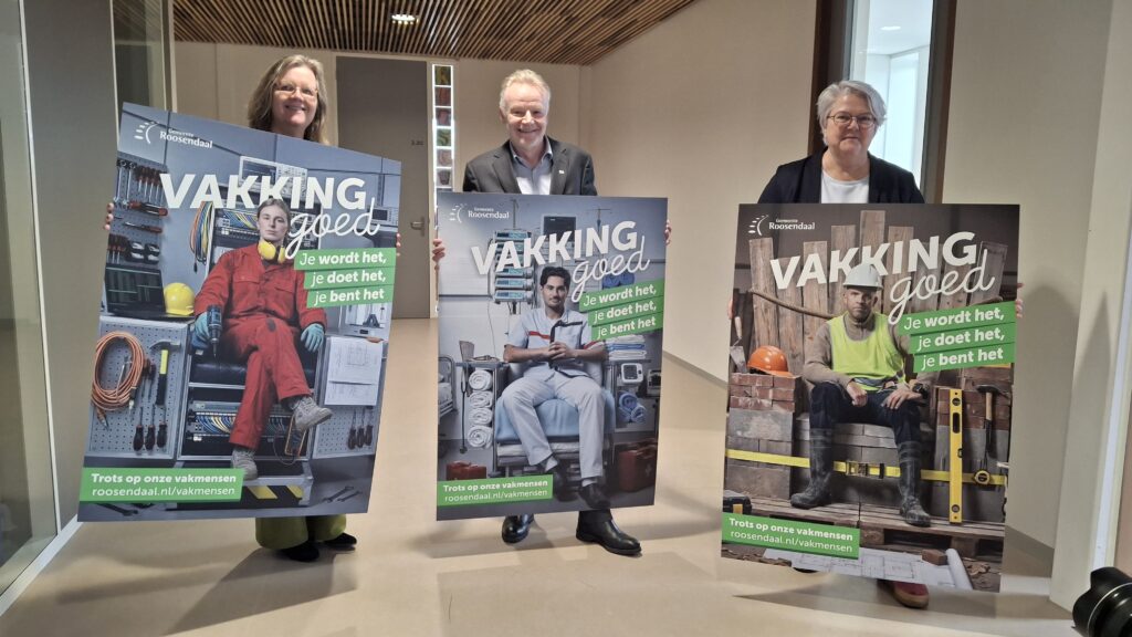 Roosendaal zet beroepsonderwijs in het zonnetje met campagne ‘Vakking goed’
