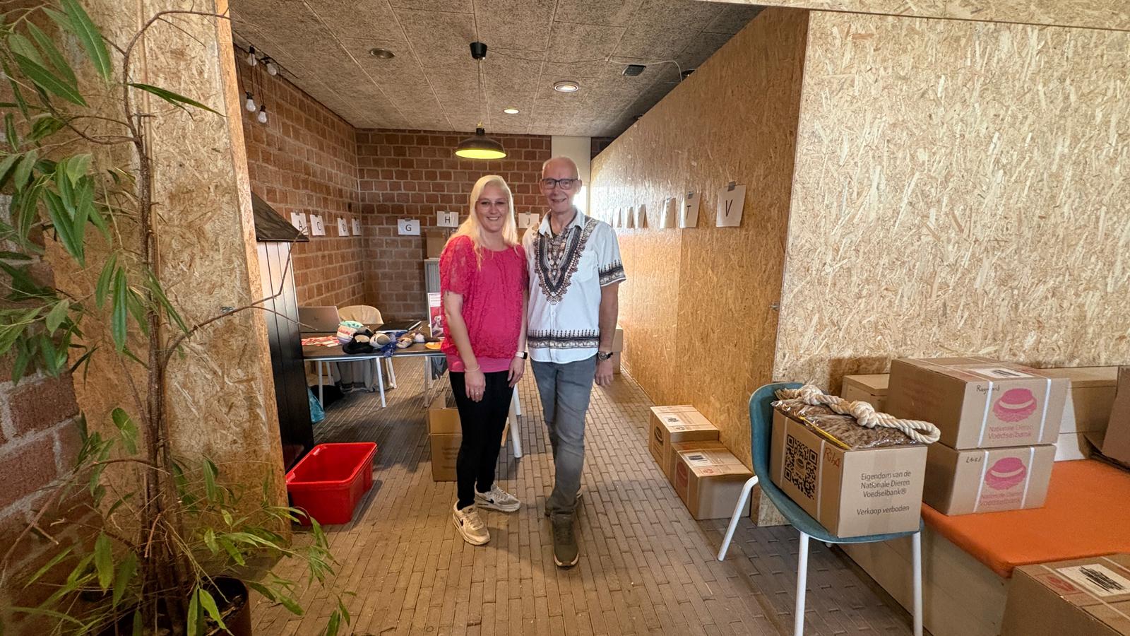 Dierenvoedselbank razend succes in Roosendaal