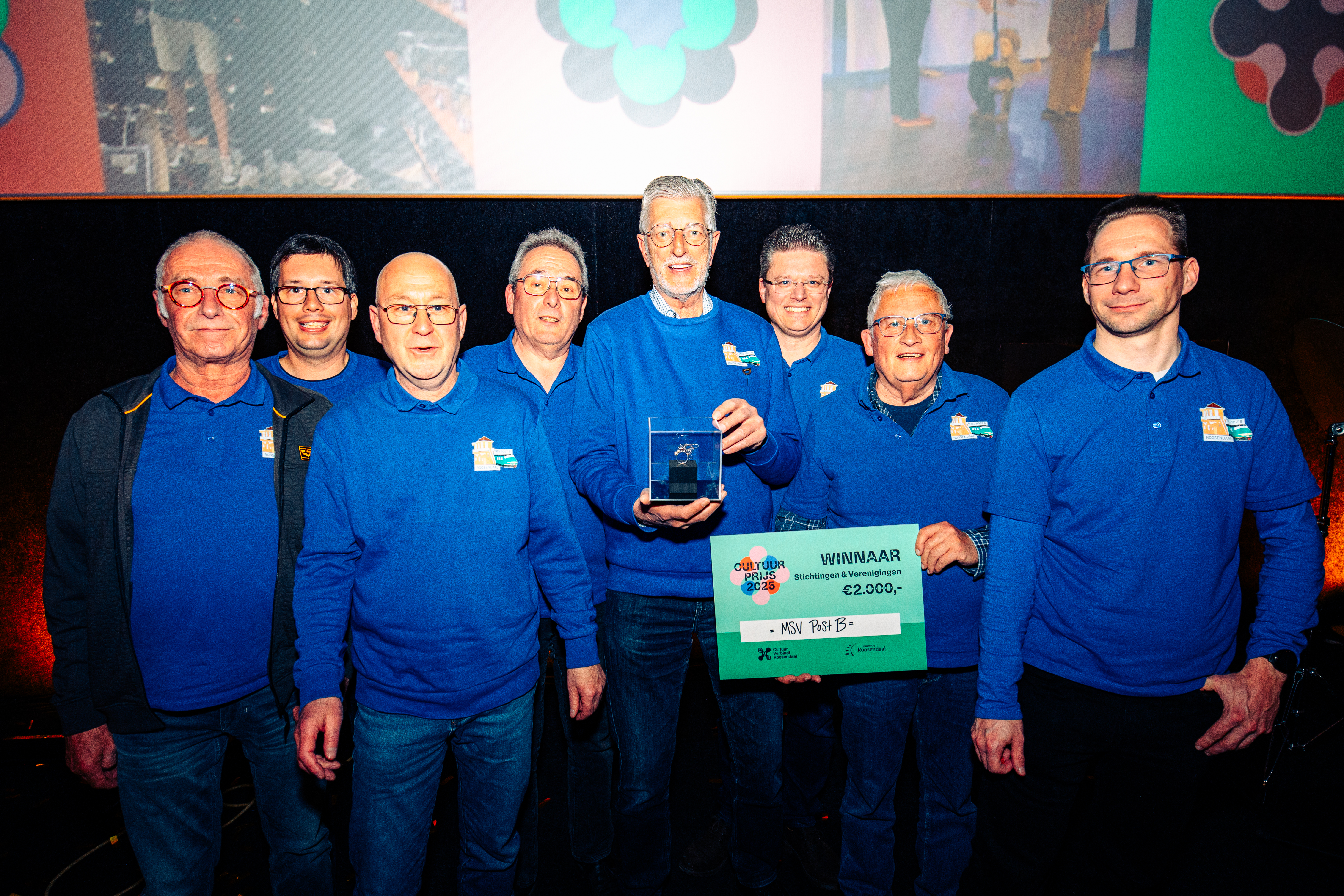 De categorie verenigingen en stichtingen werd gewonnen door MSV Post B (foto: Quinn Broers)