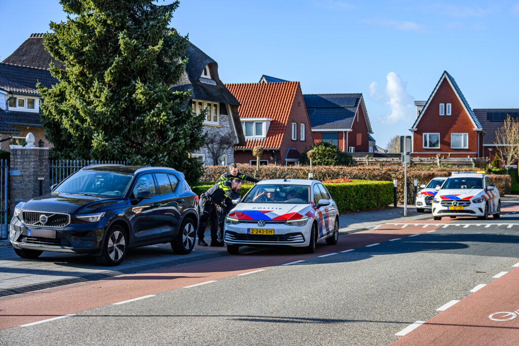 Politieachtervolging eindigt in Bosschenhoofd, bestuurder aangehouden