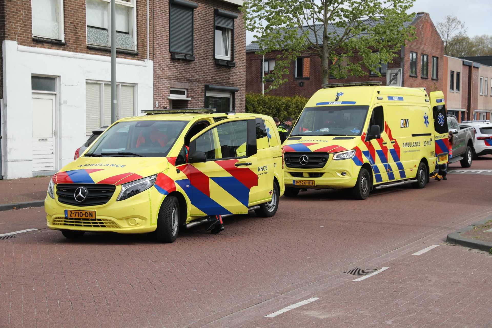 Fietser gewond na lelijke val in Roosendaal