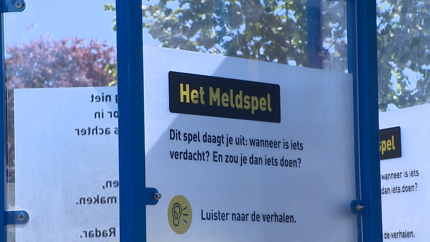 In Zevenbergen leren bewoners via een spel hoe je misdaad kan melden