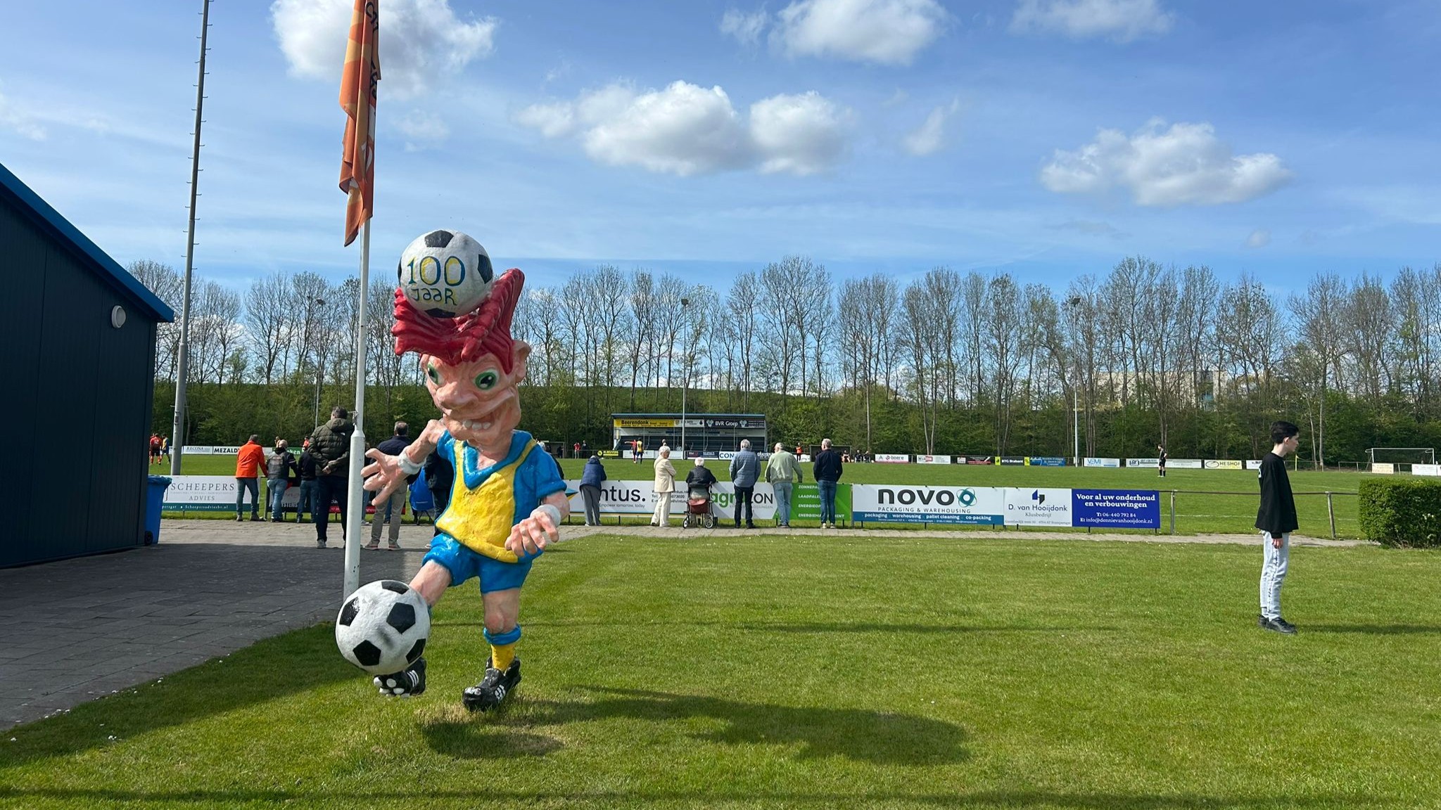 Al 100 jaar is voetbalvereniging De Schutters een begrip in Stampersgat