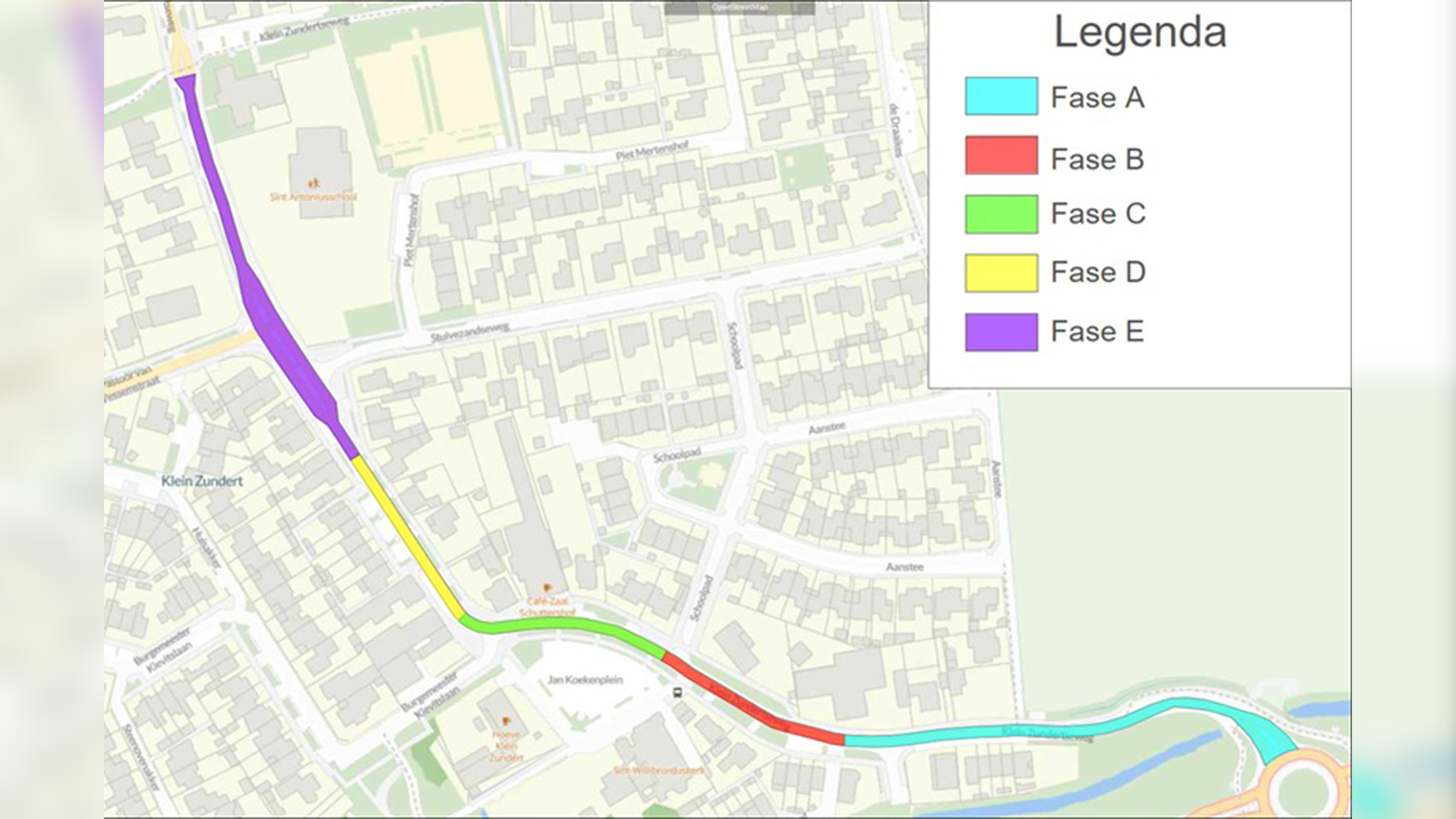 Klein-Zundertseweg maanden op de schop voor groot onderhoud