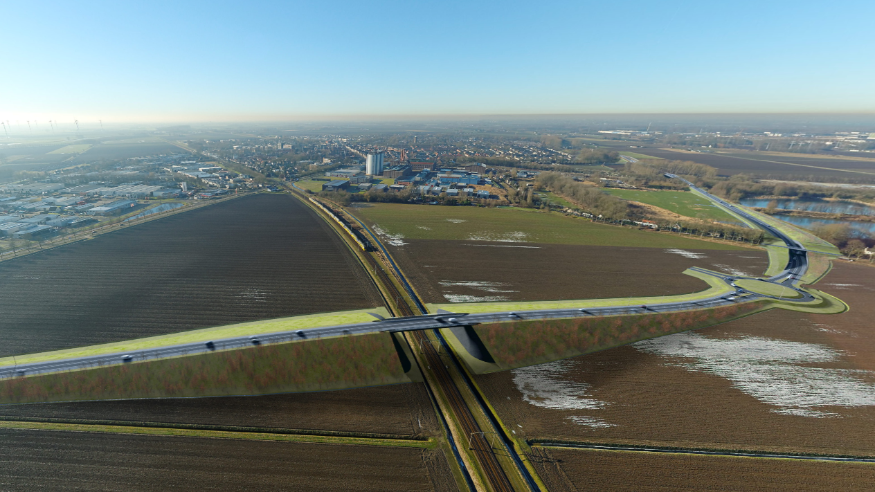 Gemeente in gesprek met provincie over landbouwverkeer op nieuwe randweg Zevenbergen