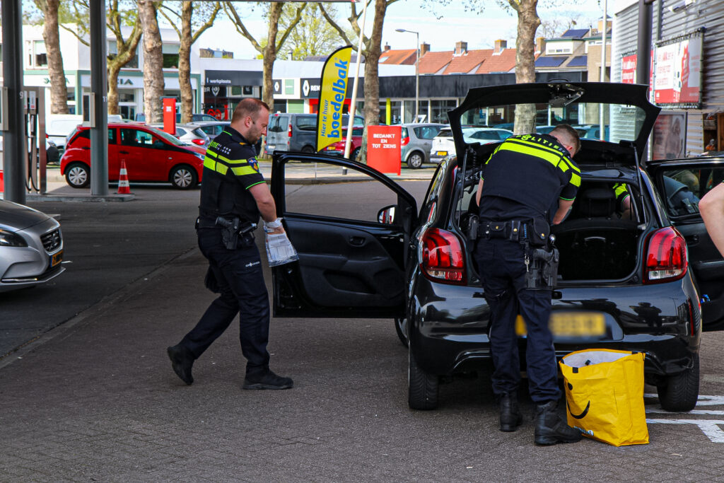 Drugs gevonden bij controle tankstation Bergen op Zoom: bestuurder aangehouden