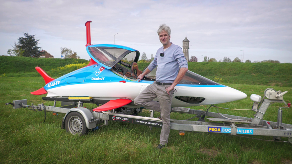 Duikboot, speedboot of haai? Unieke Seabreacher uit Poortvliet te koop