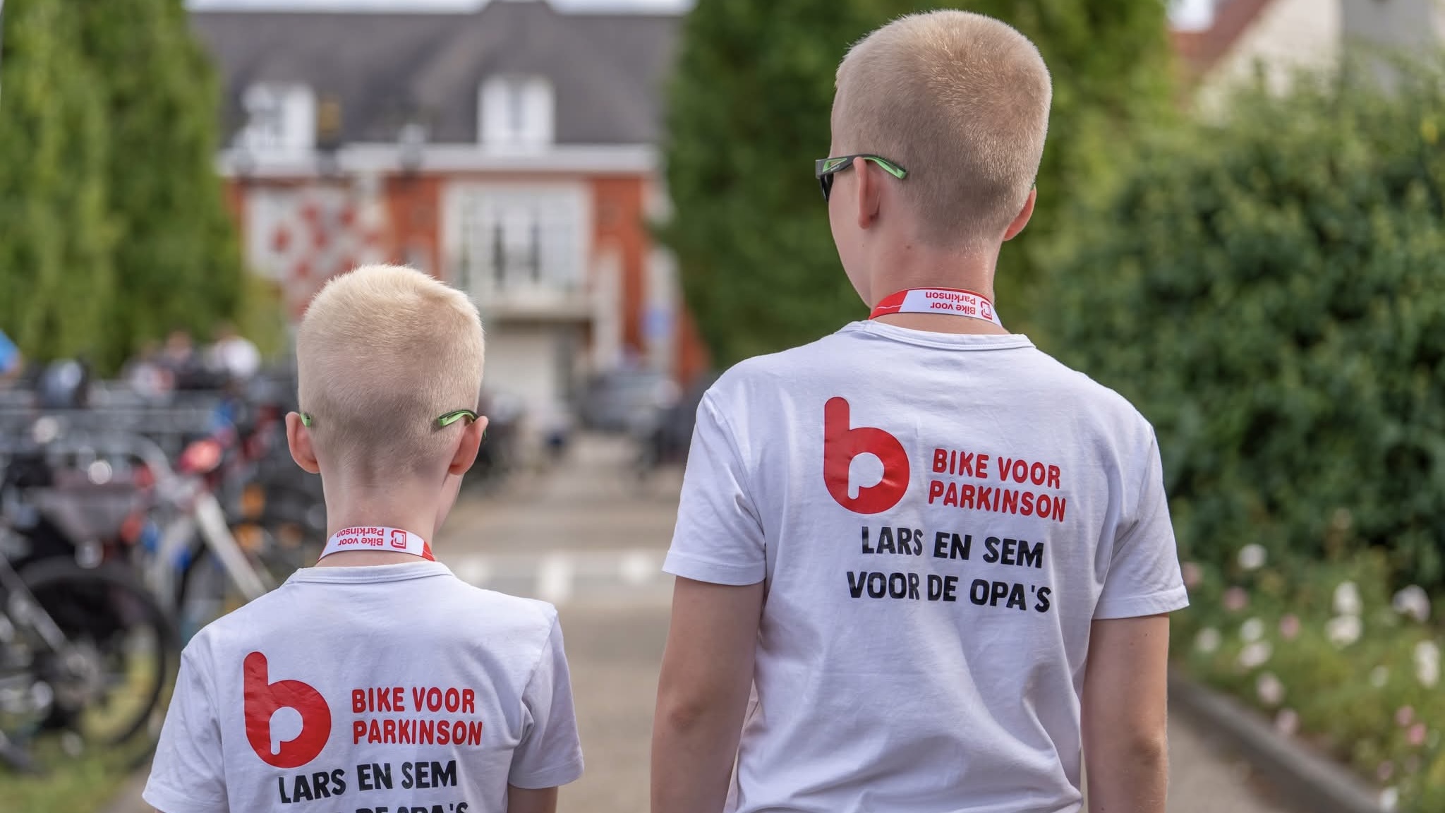Lars (11) en Sem (9) fietsen weer mee met Bike voor Parkinson: 'Meer kilometers en meer geld ophalen