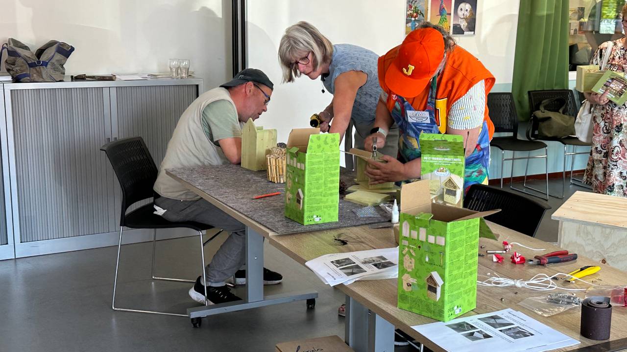 Wijkgebouw De Gong decor van succesvolle eerste Buurtmakersdag