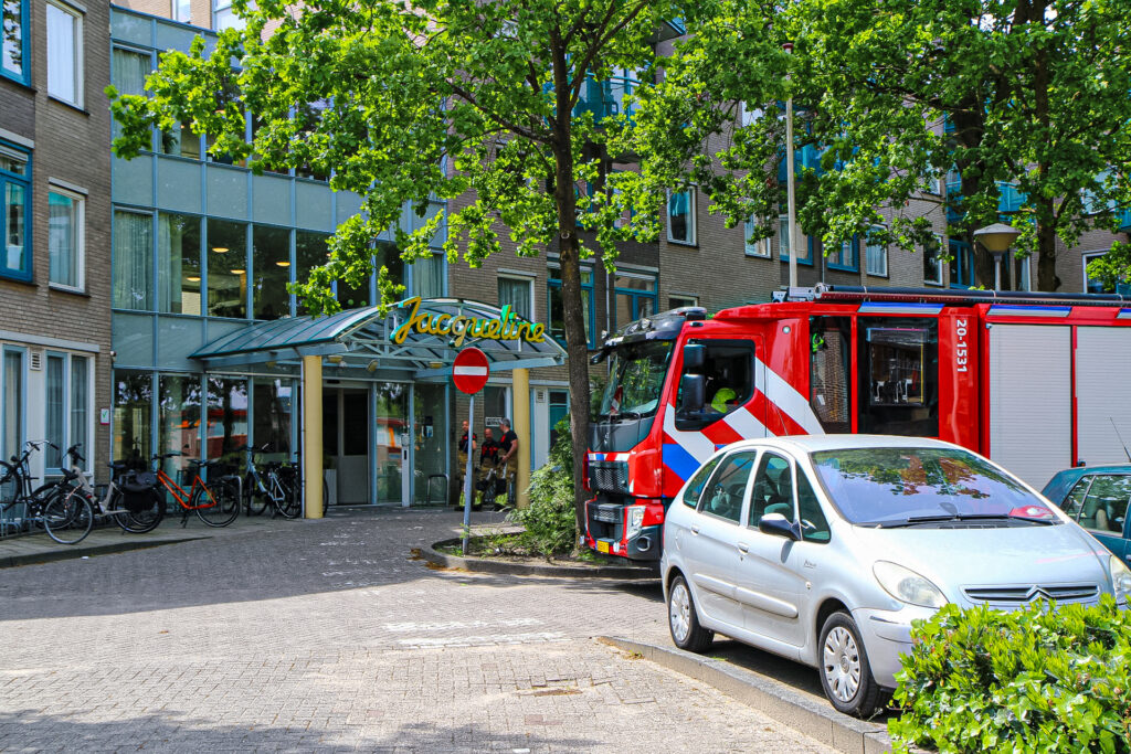 Wietlucht zorgt voor inzet hulpdiensten bij pand aan de Jupiterweg