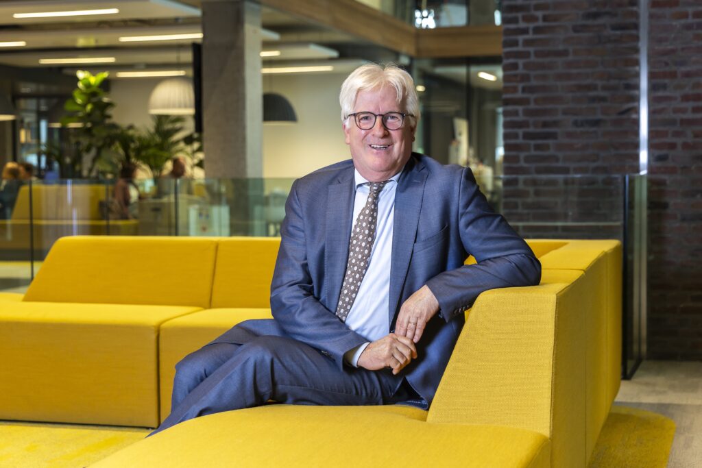 ‘Ik ben de vervanger, de invaller’, legt Erik van Merrienboer uit
