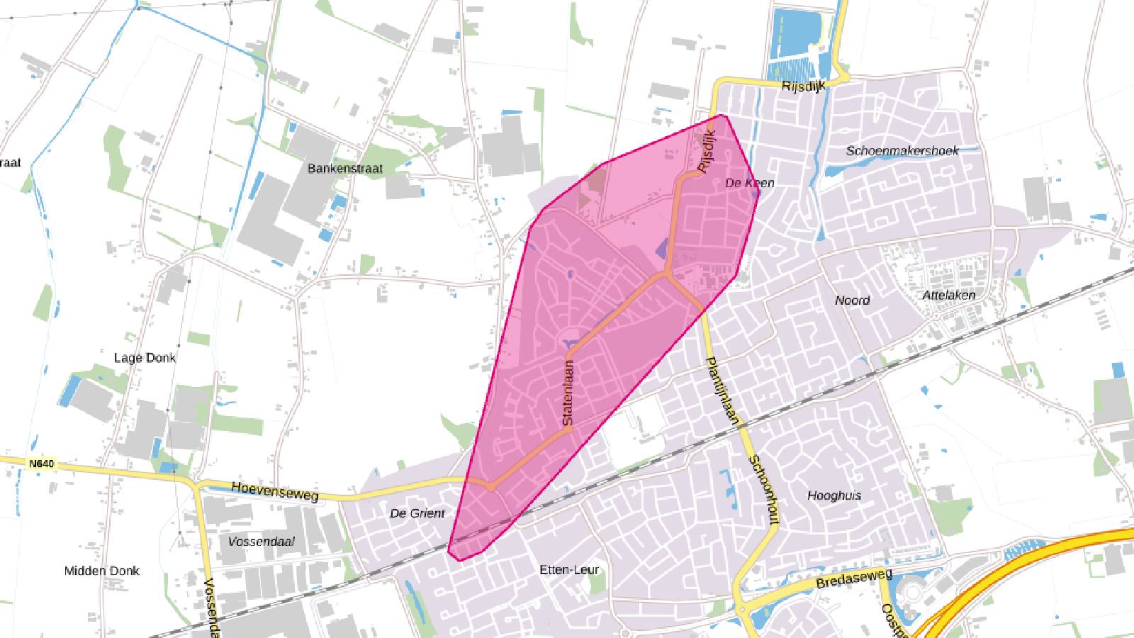 76 postcodes in Etten-Leur getroffen door stroomstoring